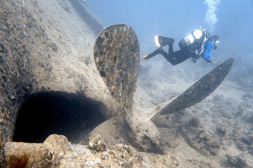 Wreck of SS Thistlegorm