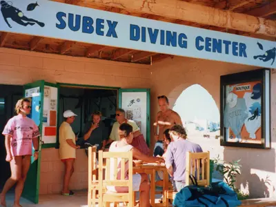 Diving center in El Gouna