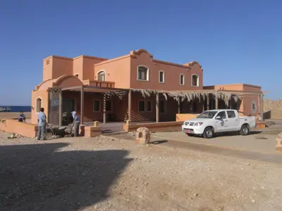 Dive center at the Radisson in El Quseir